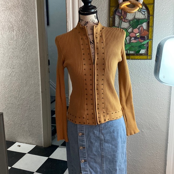 Excellent condition Tracy M zip up sweater, cardigan, size medium - Picture 1 of 5